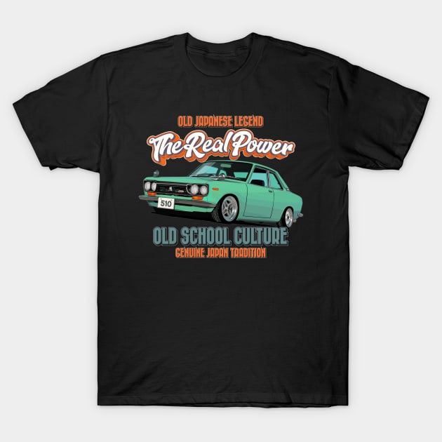 Old Japanese Legend Car T-Shirt by Ajie Negara